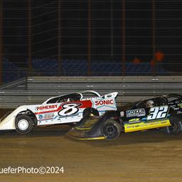 I-70 Speedway (Odessa, Mo.) – Lucas Oil Midwest Late Model Racing Association – K.C. Cup – October 10th, 2024. (Mike Ruefer Photo)