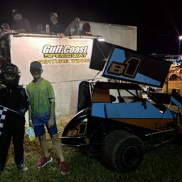 #B1 Restricted Micro - Brantley Queeney - First heat race win, P2 Feature