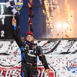 O’Neal Wins Lucas Oil Late Model Dirt Series Debut at Eagle