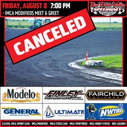 CANCELED - Friday, August 8