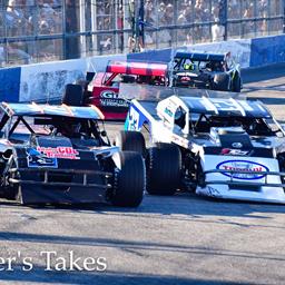 Latham Sweeps NASCAR Modified Double