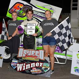 15-Year-Old Dawson Hawksby Becomes Youngest Winner in Oswego Speedway History with First Career 350 Supermodified Victory
