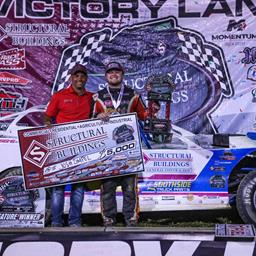 Zimpel Leads Early, Leads Late for Big O $5k Payday