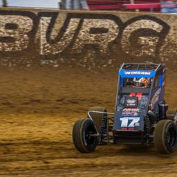 Windom breaks through in USAC National Midgets at Lawrenceburg