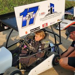 Cayden Anderson Battles at English Creek Speedway