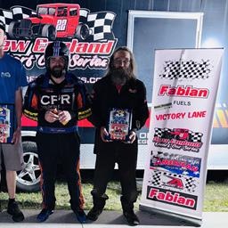 Harwood Wins Construction Site Machinery 25 at Lee USA Speedway!