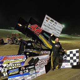 Andy McElhannon Garners First Career ASCS Regional Victory In Gulf South/Southern Outlaw Sprints Showdown