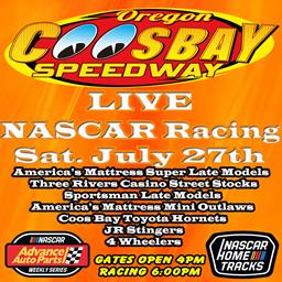 Weekley NASCAR Racing July 27