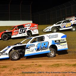 Lucas Oil Speedway (Wheatland, MO) – United States Modified Touring Series – King of America – March 27th-29th, 2025. (Todd Boyd Photo)