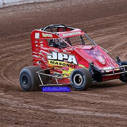 Amantea Picks Up Pair of Top-10 Finishes in Wingless Micro Sprint Competition