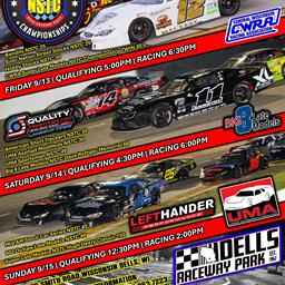 NSTC SCHEDULE OF EVENTS SEPT 13TH,14TH,15TH