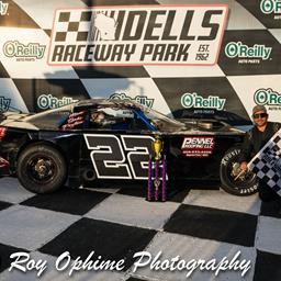 WARTHAN WINS A THRILLER IN 602 OUTLAW LATE MODELS AT DRP