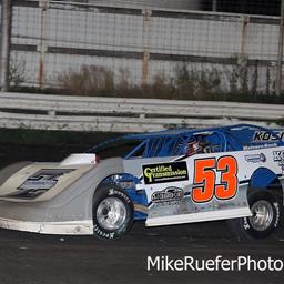 Adams County Speedway (Corning, IA) – Hoker Trucking Series – Gail &amp;amp; Karen Hampel Memorial – July 29th, 2023. (Mike Ruefer photo)