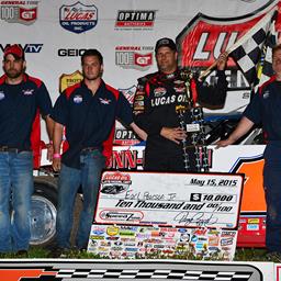 Pearson Wins Lucas Oil Late Model Dirt Series’ First Visit to Oshkosh Speedzone Raceway