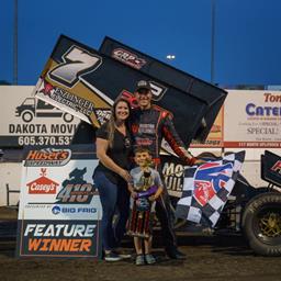 Henderson, Olivier and Goos Jr. Post Victories at Huset’s Speedway During GROWMARK Lubricants Night
