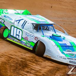 Dirt Track at Charlotte (Concord, NC) – World of Outlaws Morton Buildings Late Model Series – World Finals – November 5th-6th, 2021. (Zach Yost photo)