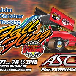 John Christner Trucking Returns As ASCS Fall Fling Title Sponsor At Creek County Speedway