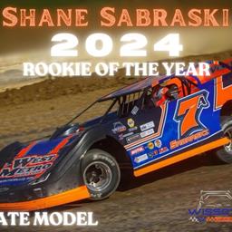 SABRASKI’S ROOKIE LATE MODEL CAMPAIGN NETS WISSOTA ROOKIE OF THE YEAR HONORS