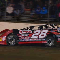 Carrier and Moyer on Front Row of Optima Batteries Dirt Track World Championship