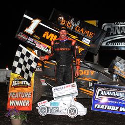 Blaney Uses Late Pass to Win at Canandaigua