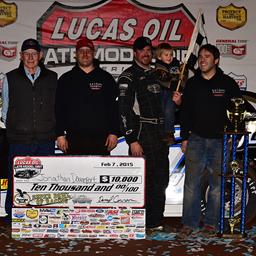 Davenport Wins Georgia Boot Super Bowl of Racing Finale at Golden Isles Speedway