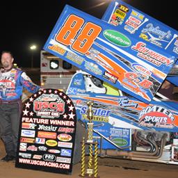 Crawley wins Parts Plus USCS Speedweek Round Four at I-30 Speedway