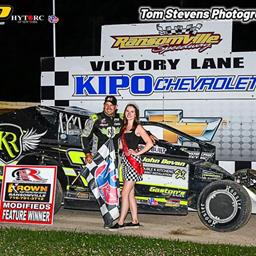 Lindberg, McPherson, Welch, Pendykoski, and Susice Bring Home Ransomville Checkered Flags