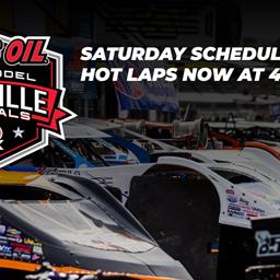 Saturday Schedule Adjusted for Late Model Knoxville Nationals