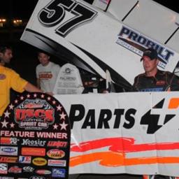 Shane Stewart grabs Parts Plus USCS Speedweek Finale win at Greenville