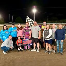 Lagroon Lands A Double and Kroening Captures First Win at Clay County Fairgrounds with NOW600 Jayhusker!