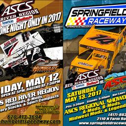 ASCS Red River at Humboldt Followed By ASCS Warrior Rematch At Springfield