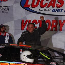 Terry Casey Races His Way from 16th to Win 11th Annual “Indiana Icebreaker” at Brownstown Speedway