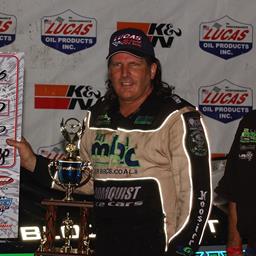 Scott Bloomquist Blazes to Lucas Oil Late Model Dirt Series Win at La Salle Speedway