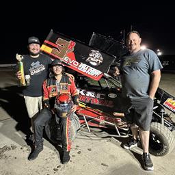 Hunter Rhoades Runs to Double Feature Wins with NOW600 Mile High at I-76!