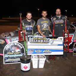 Tourville Breaks the Bank At Rice Lake Speedway; Wins $15,400 in “Little Dream