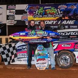 Becerra is incredible in unforgettable IMCA Clash on the Coast title clinching win