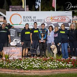 Zach Wigal Takes AFS Badger Midget Series Fireman&#39;s Nationals At Angell Park