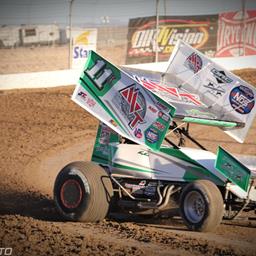 Kraig Kinser Rallies During World of Outlaws Finale in Las Vegas