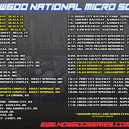52 Dates Highlight 2024 Dirt2Media NOW600 National Championship Schedule!