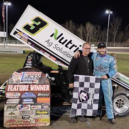 HAGAR AWARDED WIN IN USCS 20TH ANNUAL SPEEDWEEK OPENER AT  BENTON SPEEDWAY