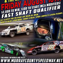 Big Night at the Murray County Fair - August 16th