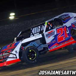 Early exit in Modified at Bubba Raceway Park