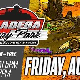 RAINED OUT Talladega Raceway Park | August 2nd!