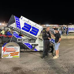 Heath Hustles to Second Straight Montana Round Up Triumph at Electric City Speedway