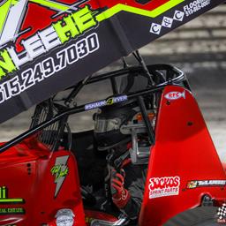 17 Year Old Fast Jack Anderson Hard Charges to another Top Ten at Knoxville Raceway