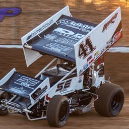 Giovanni Scelzi Solid During Sprint Car Challenge Tour Event at Placerville