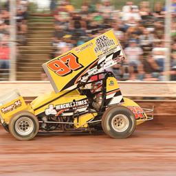 Wilson Charges From 24th to Sixth During All Star Show at Attica Raceway Park