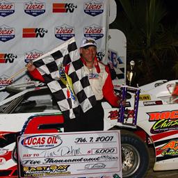 Tim Dohm Does It Taking First Career Lucas Oil Late Model Dirt Series Win at East Bay