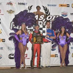 Kyle Larson Motors To Warren CAT Qualifying Night Win