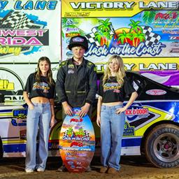 Harrington Claims First Career Clash Victory in Close Three-Wide Finish